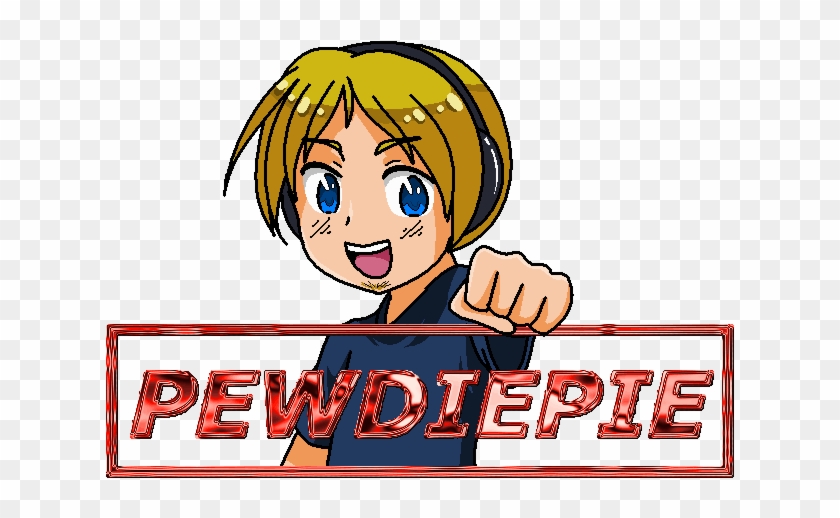 Pewds Videos Make Me Happy When I'm Down And I Wish - Pewdiepie Youtube Clipart #5281847