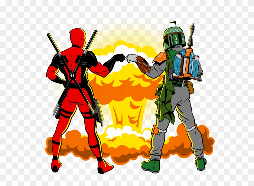 Star Wars & Marvel - Bro Fist Clipart