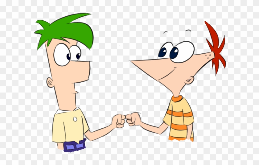 Brofist - Cartoon Clipart