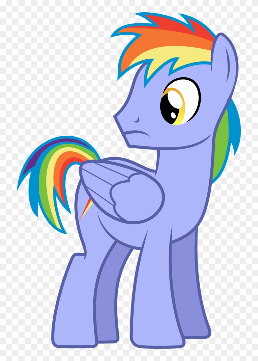 Img 1431135 1 Rainbow Dash S Father By V - My Little Pony Rainbow Dash Dad Clipart #5282498