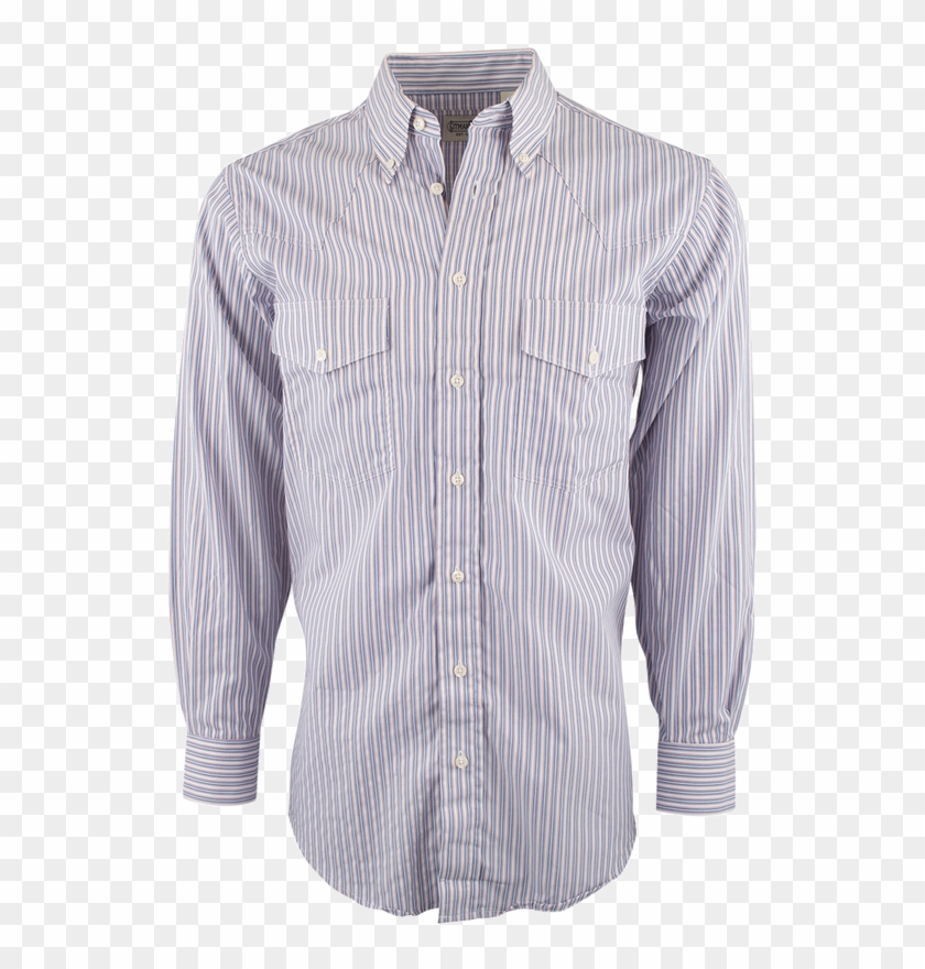 White Striped Shirt-front - Active Shirt Clipart #5282692