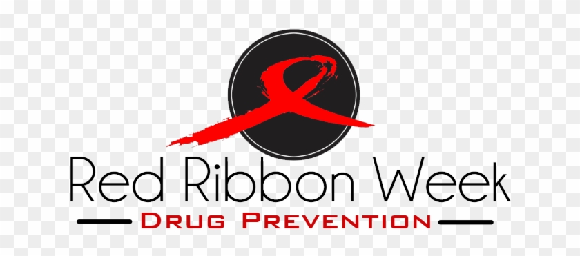 Red Ribbon Week Logo - Emblem Clipart