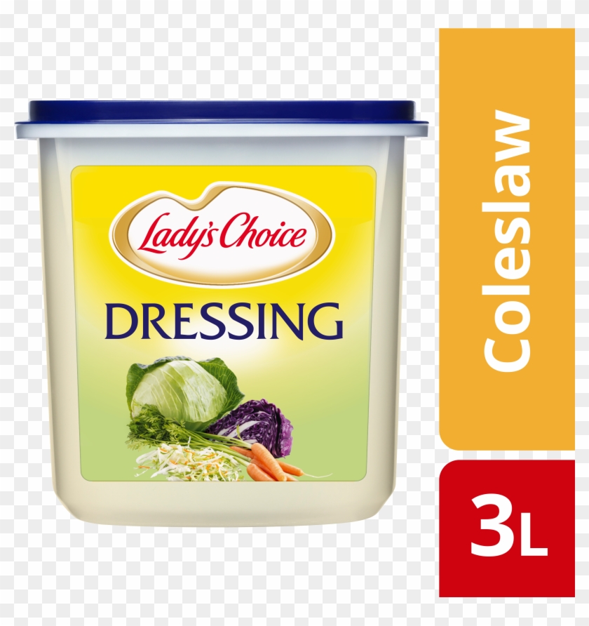 Coleslaw Clipart Ceasar Salad - Lady's Choice Coleslaw Dressing - Png Download