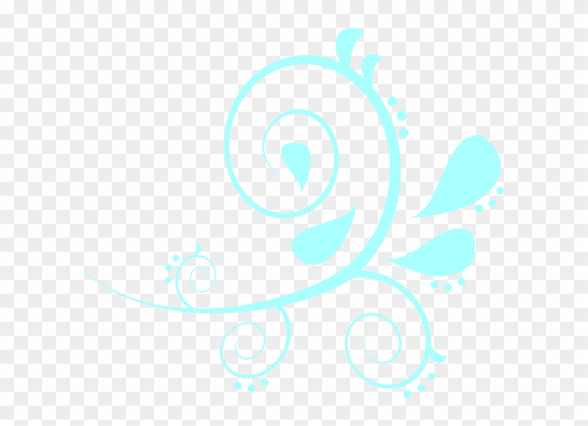 Original Png Clip Art File Paisley Curves Blue Svg - Altar Set Up Guide Transparent Png #5283442