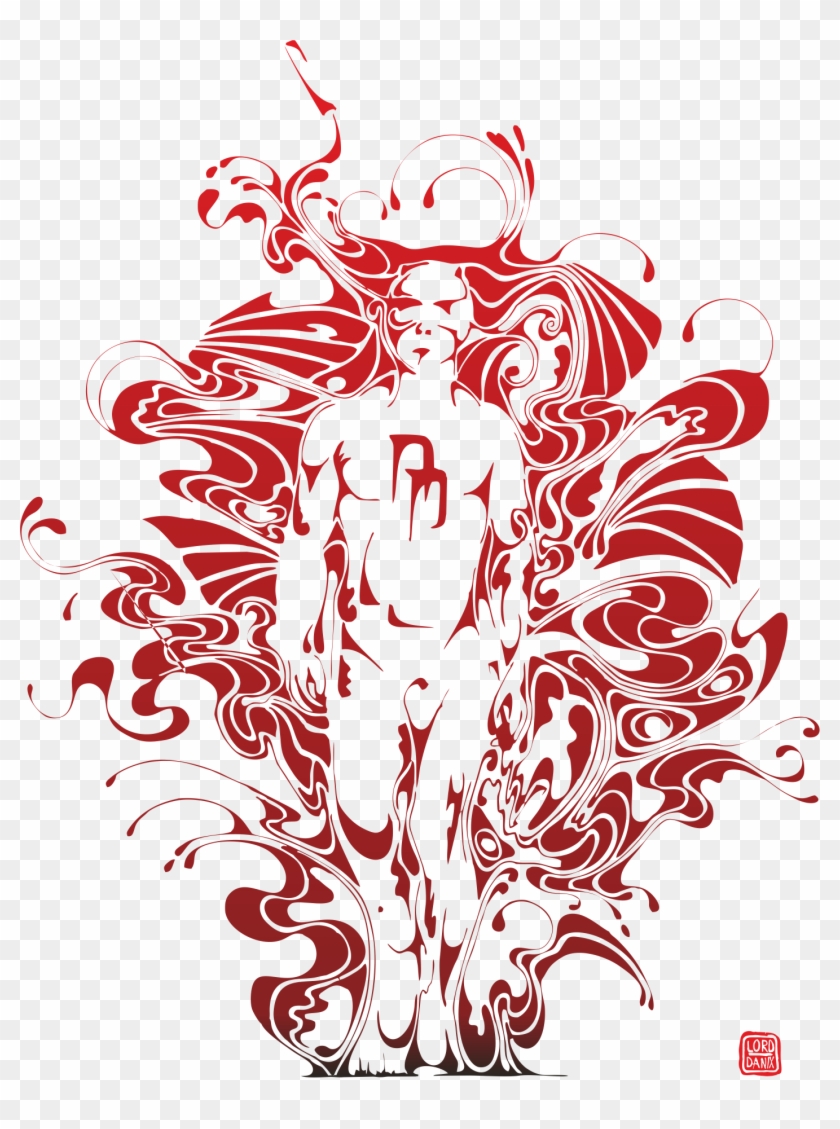 Daredevil Daredevil, My Design, Comic Book, Playing - Illustration Clipart