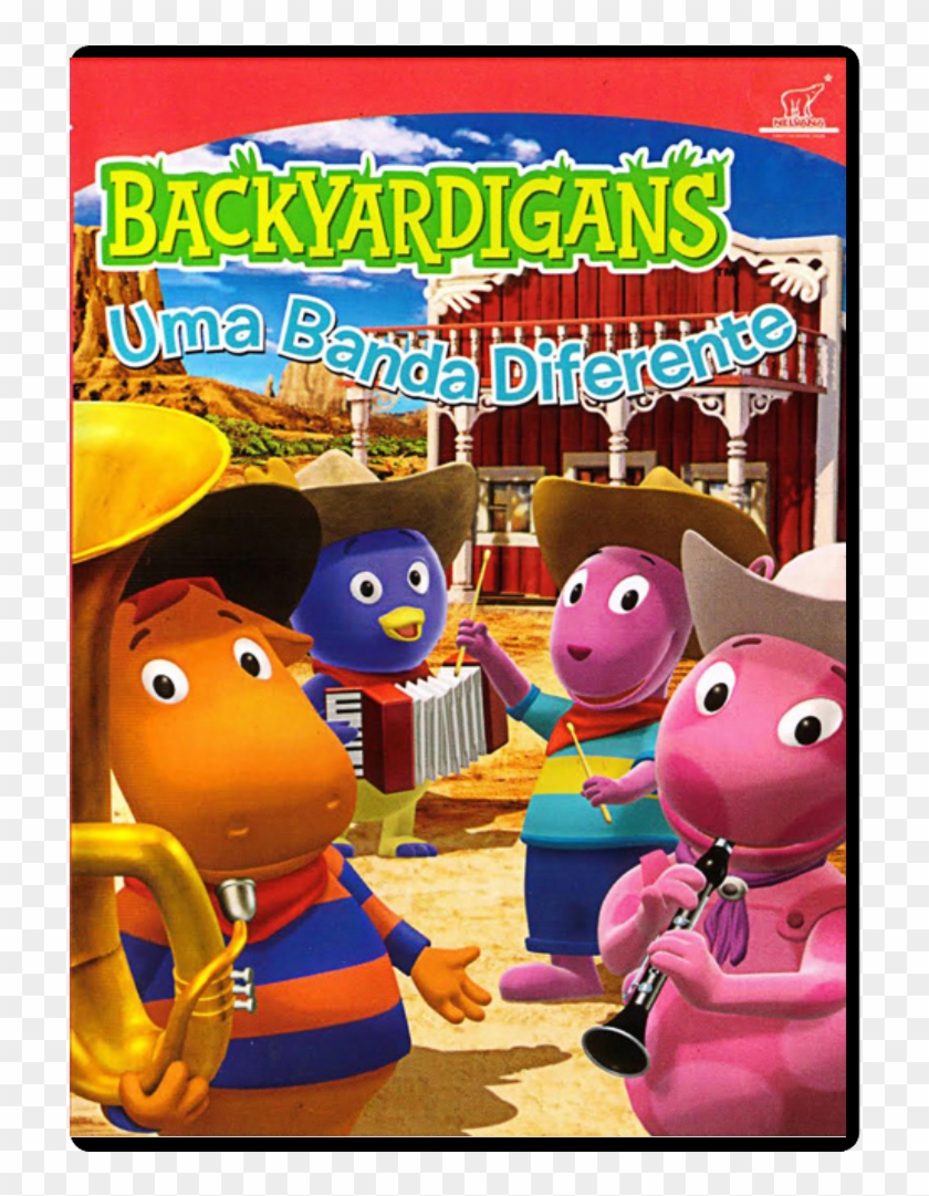Dvd Backyardigans Uma Banda Diferente - Backyardigans Dvd Clipart #5283940