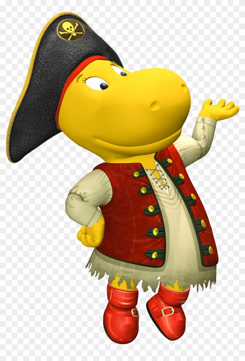 Backyardigans Captain Red Boots Ghost - Captain Red Boots Backyardigans Clipart