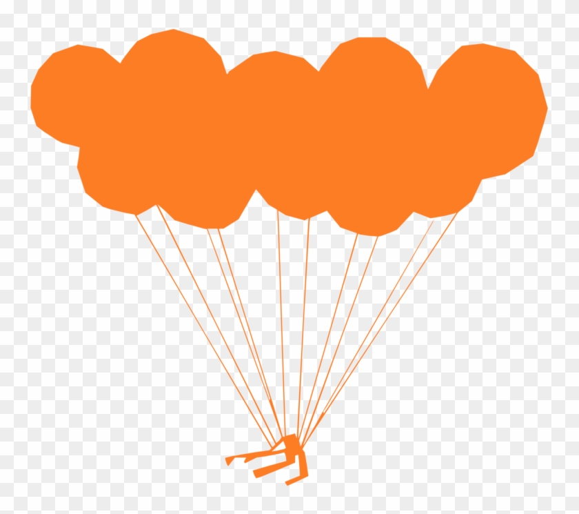 Balloon Dog Toy Balloon Balloon Modelling Birthday - Parachuting Clipart #5284195