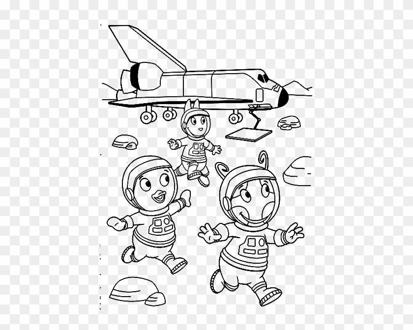 Backyardigans Colorea Dibujos 8 - Backyardigans Coloring Pages Clipart