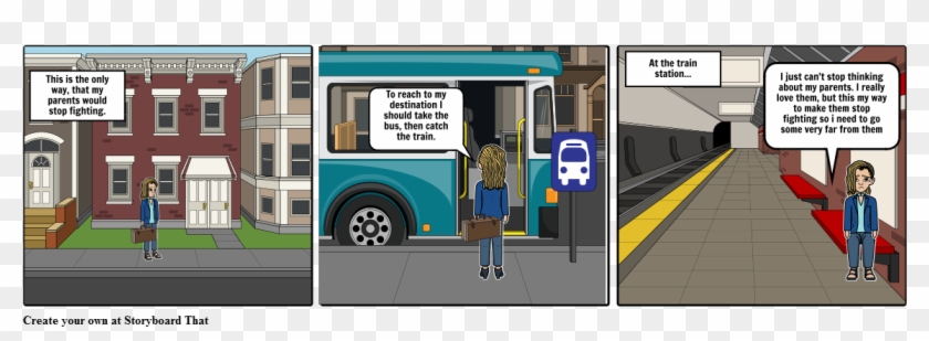 Running Away - Metro Clipart