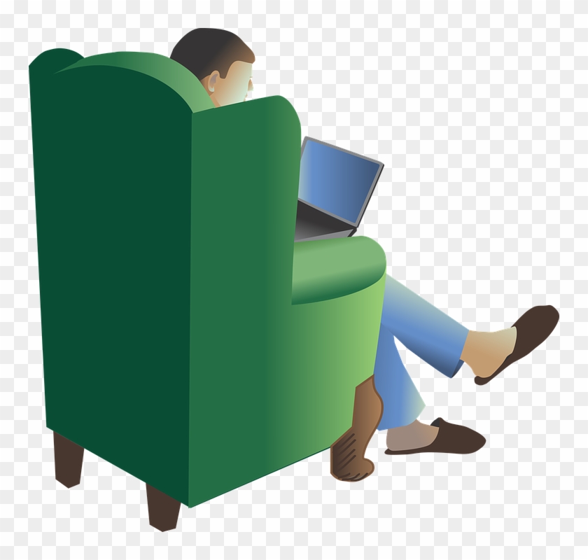 Wing Easy Free Vector Graphic On Pixabay - Chair Clipart #5284750