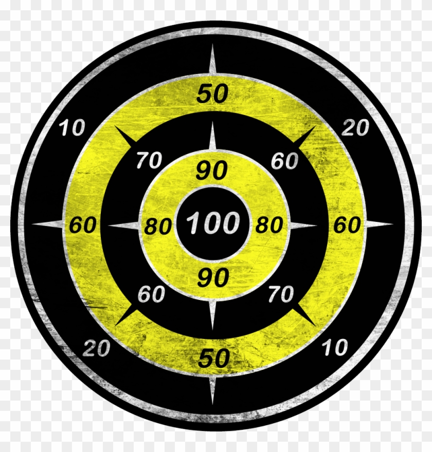 Png Stock Irpian - Gun Shot Target Logo Clipart #5284881