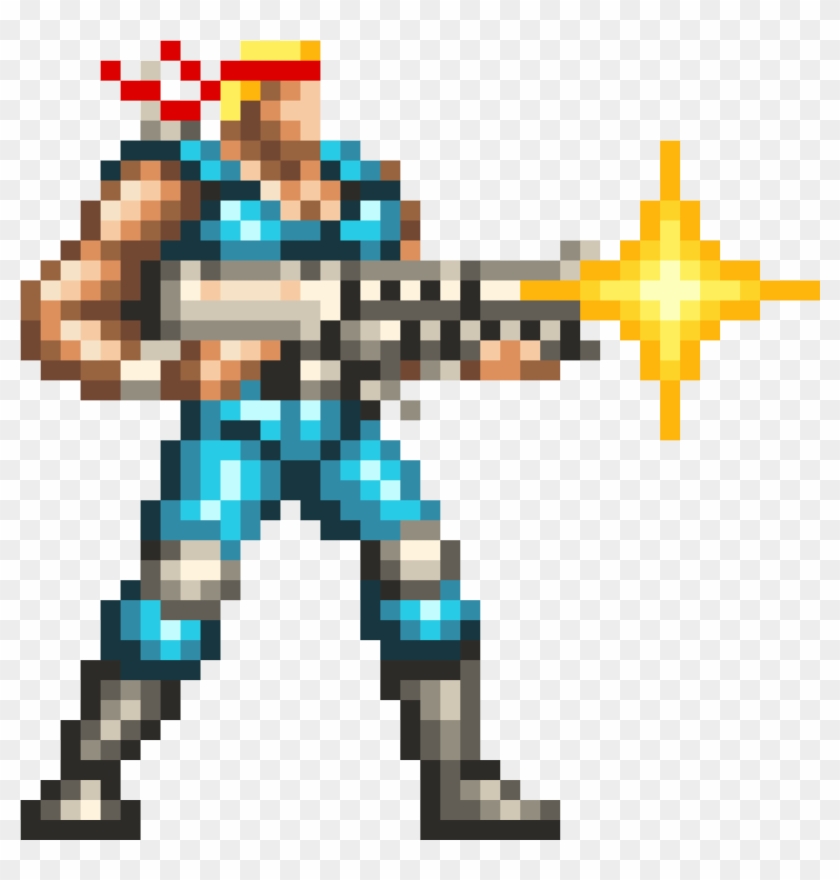 Contra - Contra Hero Clipart #5284883