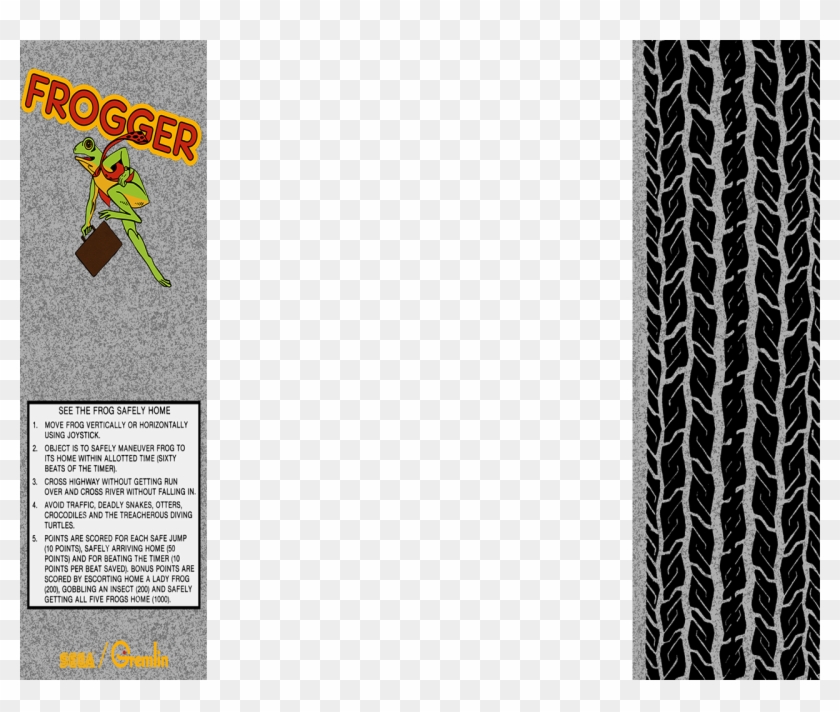 Frogger Bezel Mame Clipart