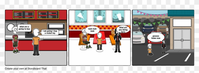 Running Away From Brother - Cartoon Clipart #5285378