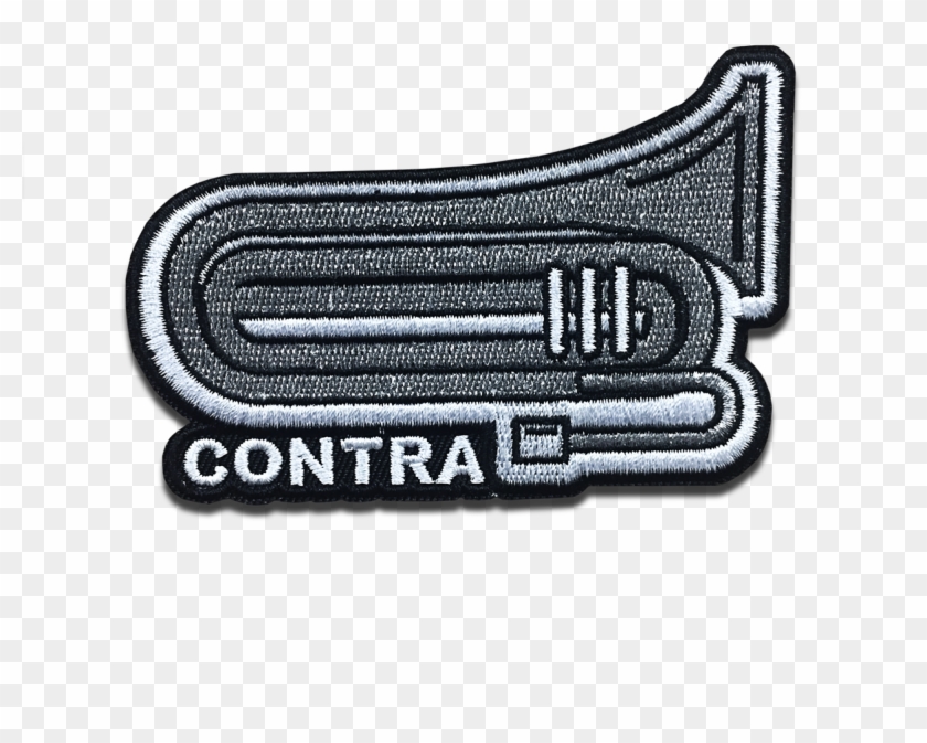 Contra Instrument Patch - Patch Tuba Clipart #5285492