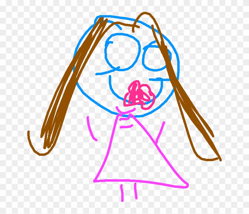 Girl 13 - Drawing Clipart