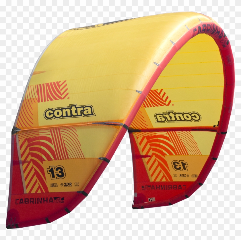 2019 Cabrinha Contra Kite Yellow/red - Cabrinha Clipart #5285852