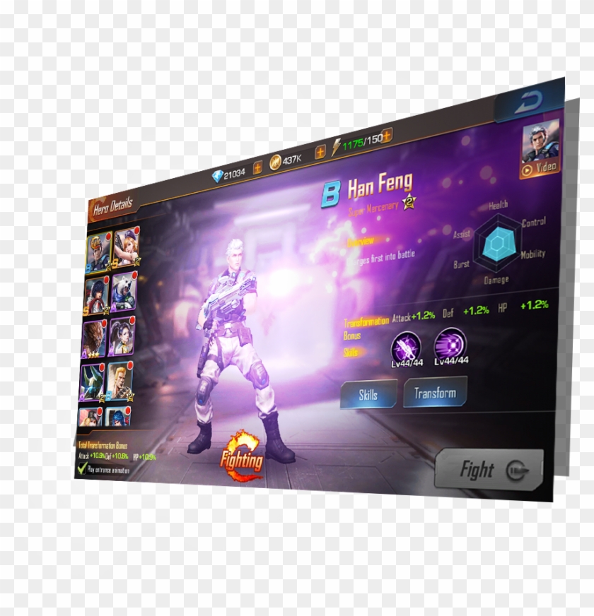 Choose From Classic Heroes Bill And Lance, Or A Variety - Led-backlit Lcd Display Clipart #5286094