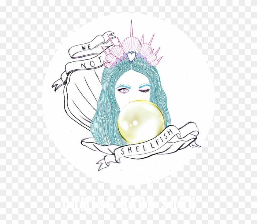 We're Not Shellfish - Illustration Clipart