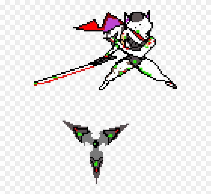 Genji Overwatch - Illustration Clipart
