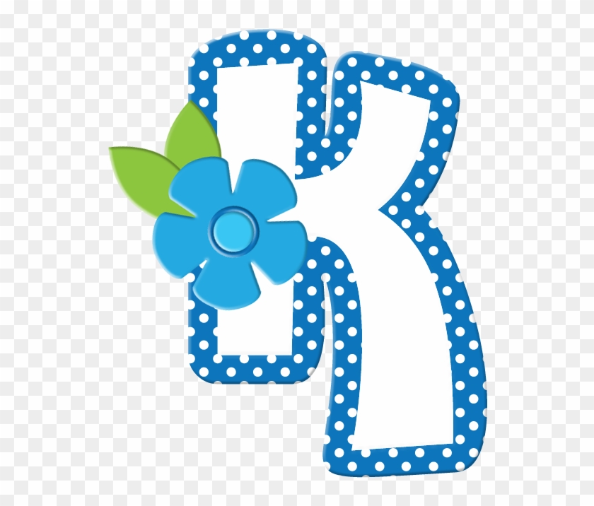 María José Argüeso - Letras Con Lunares Y Flores Clipart