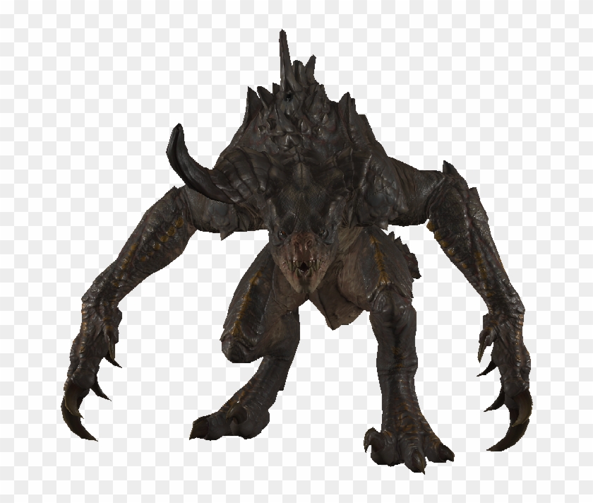 Savage Deathclaw - Deathclaw Fallout 4 Png Clipart