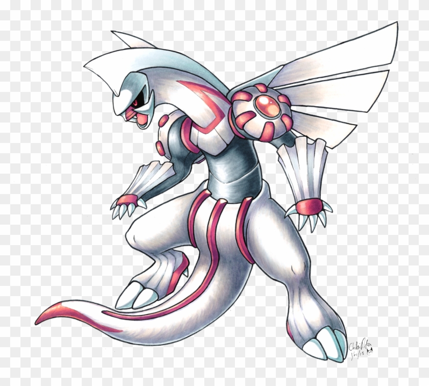 #484 - Palkia - Pokemon Chibi Palkia Clipart
