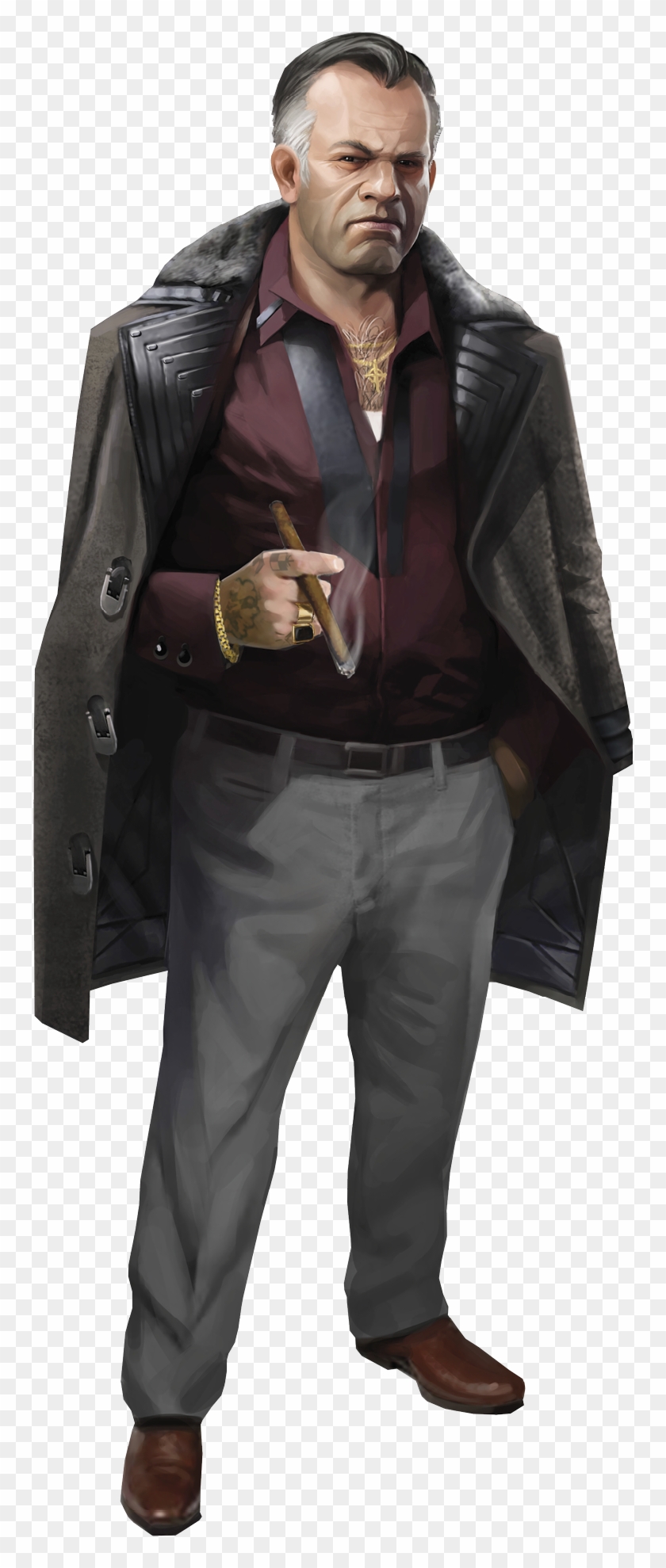 Otar Botkoveli - Deus Ex Mankind Divided Machine God Clipart #5287565