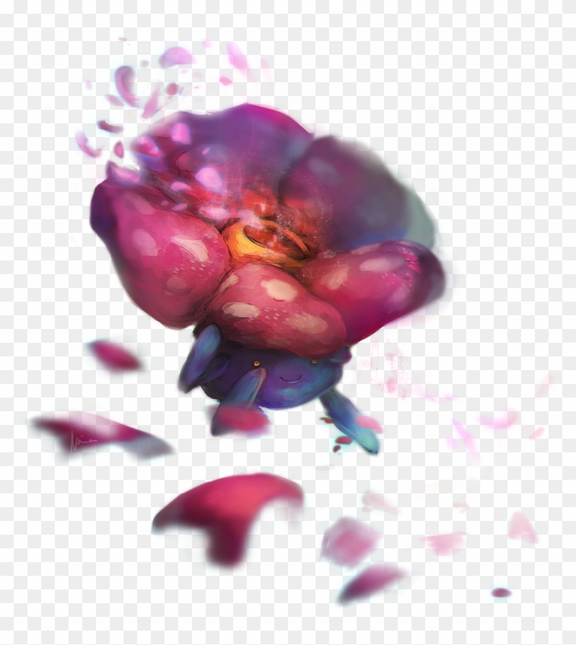 #045 Vileplume Used Petal Dance And Energy Ball - Macro Photography Clipart #5287961