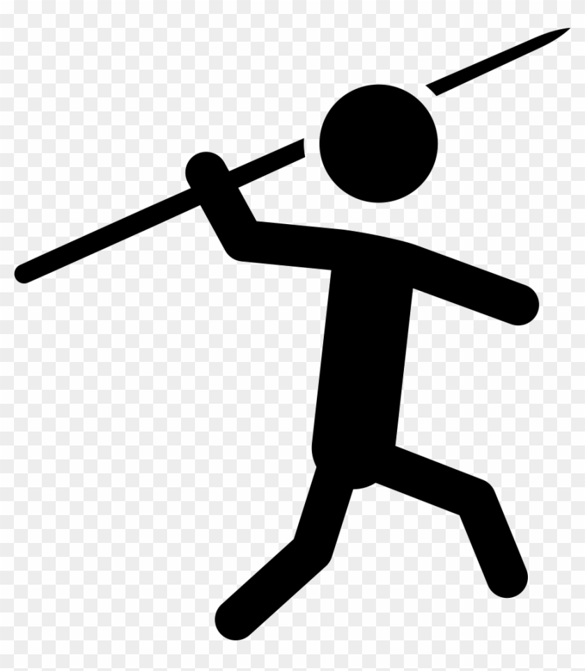 Png File - Lanzamiento De Jabalina Para Dibujar Clipart