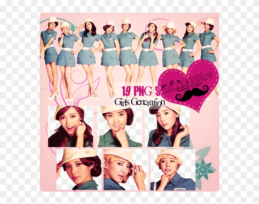 Pack Png Girls Generation Snsd By Gajmeditions-d63evuq - Collage Clipart #5288069