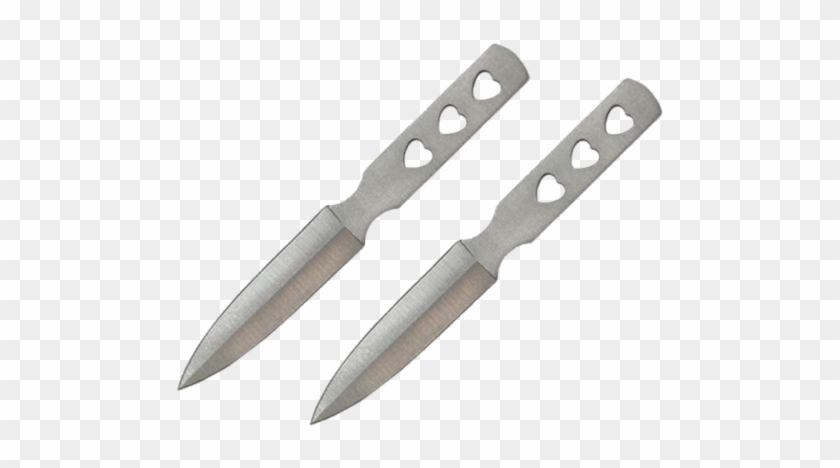 Cyber, Overlay, And Png Image - Heart Throwing Knives Clipart #5288101