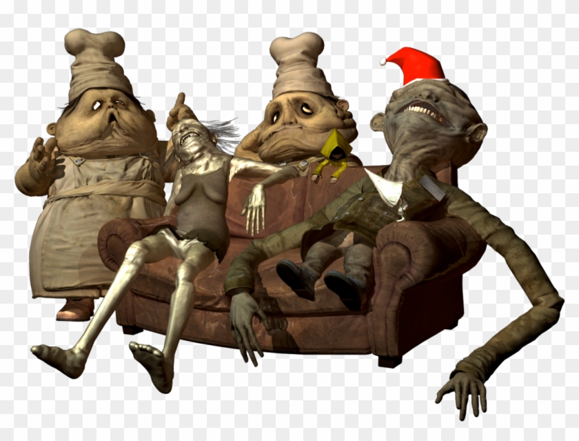 Little Nightmares All Characters Clipart