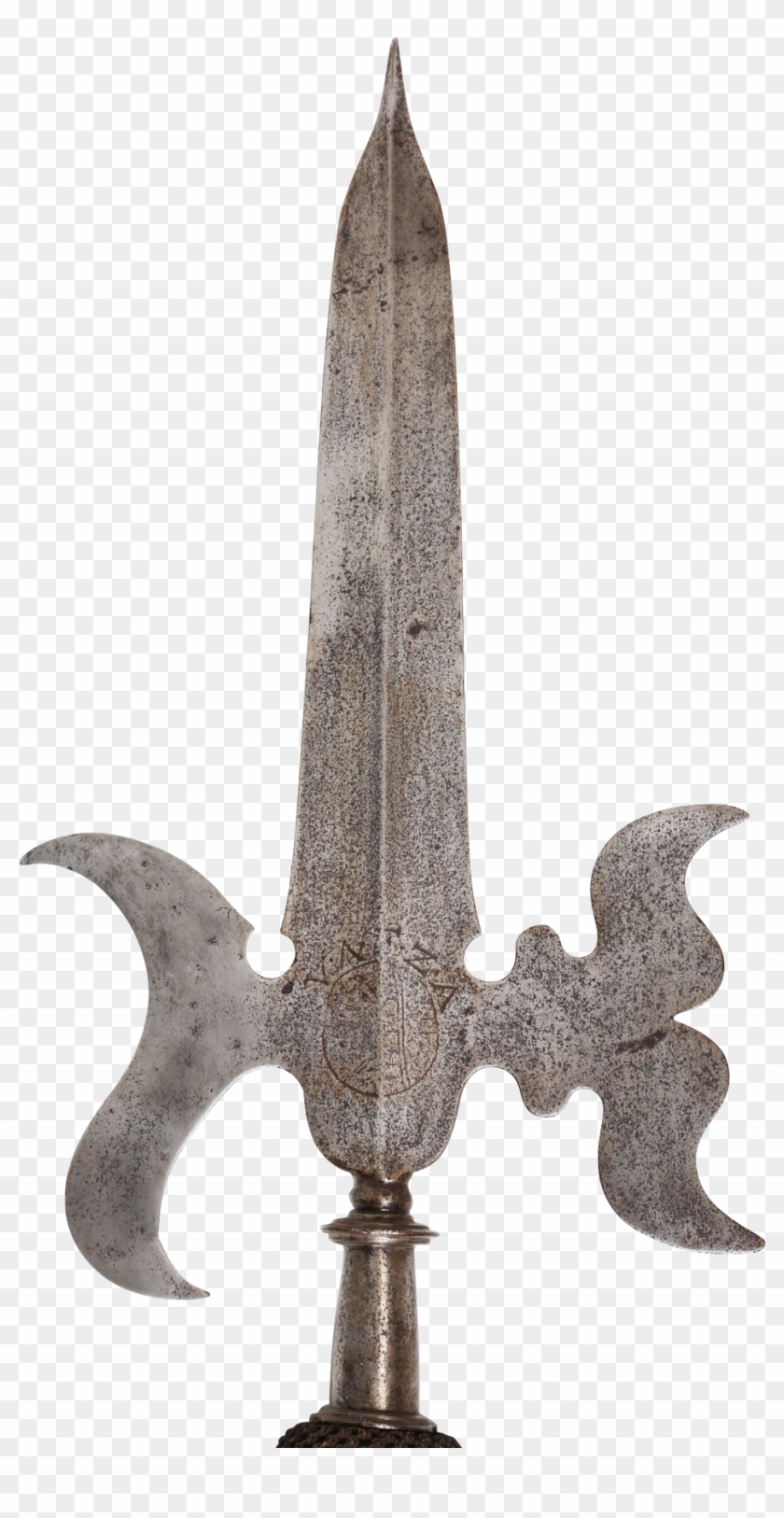 Rare Italian Halberd, 17th Century - Sword Clipart #5288327