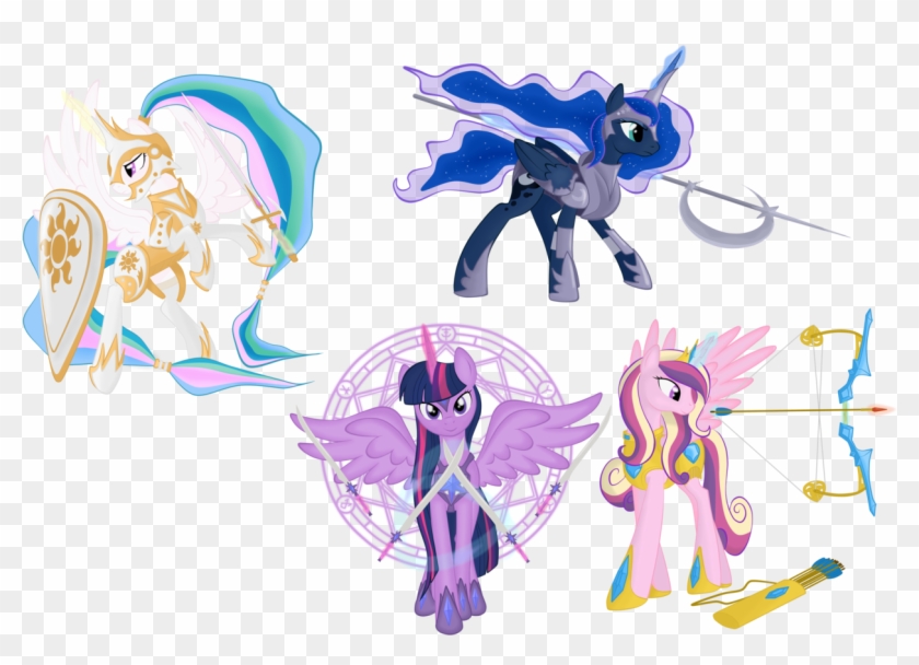 Halberd Clipart Magic - پرنسس های پونی کوچولو - Png Download