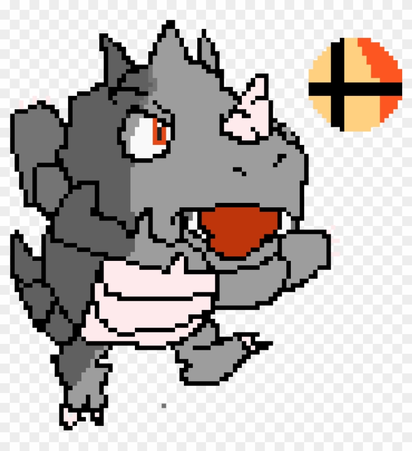 Rhydon For Smash - Cartoon Clipart #5288916