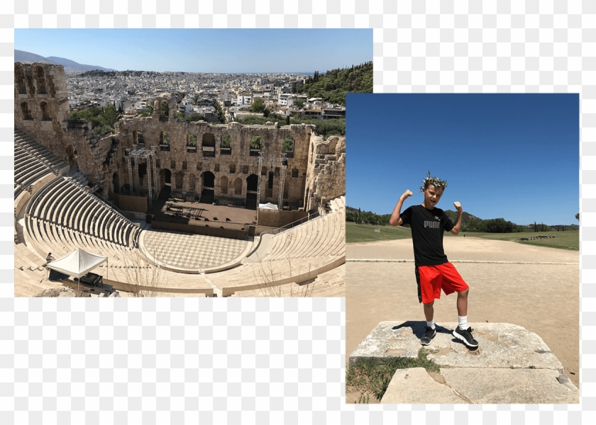 When People Think Of Architecture, Most Only Think - Odeon Of Herodes Atticus Clipart