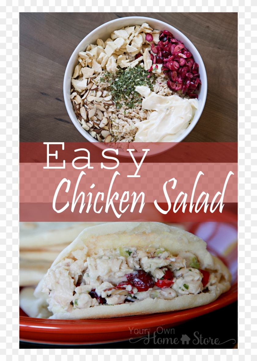 10 Minute Chicken Salad From Simple Family Preparedness - Cream Clipart #5289174