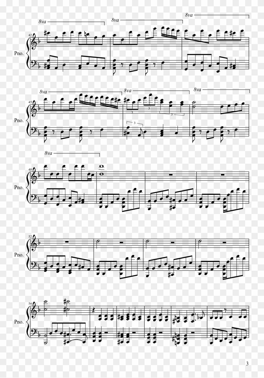 My Little Pony Friendship Is Magic Nightmare Night - Linkin Park Lost In The Echo Piano Sheet Clipart #5289217