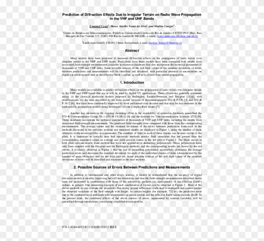 Prediction Of Diffraction Effects Due To Irregular - Untitled [the Acropolis Gives Up A Secret] Clipart