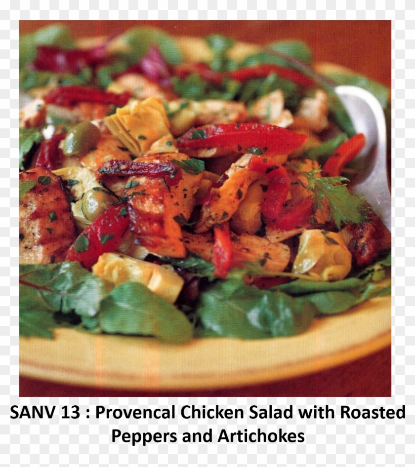 Sanv 13 - Spinach Salad Clipart