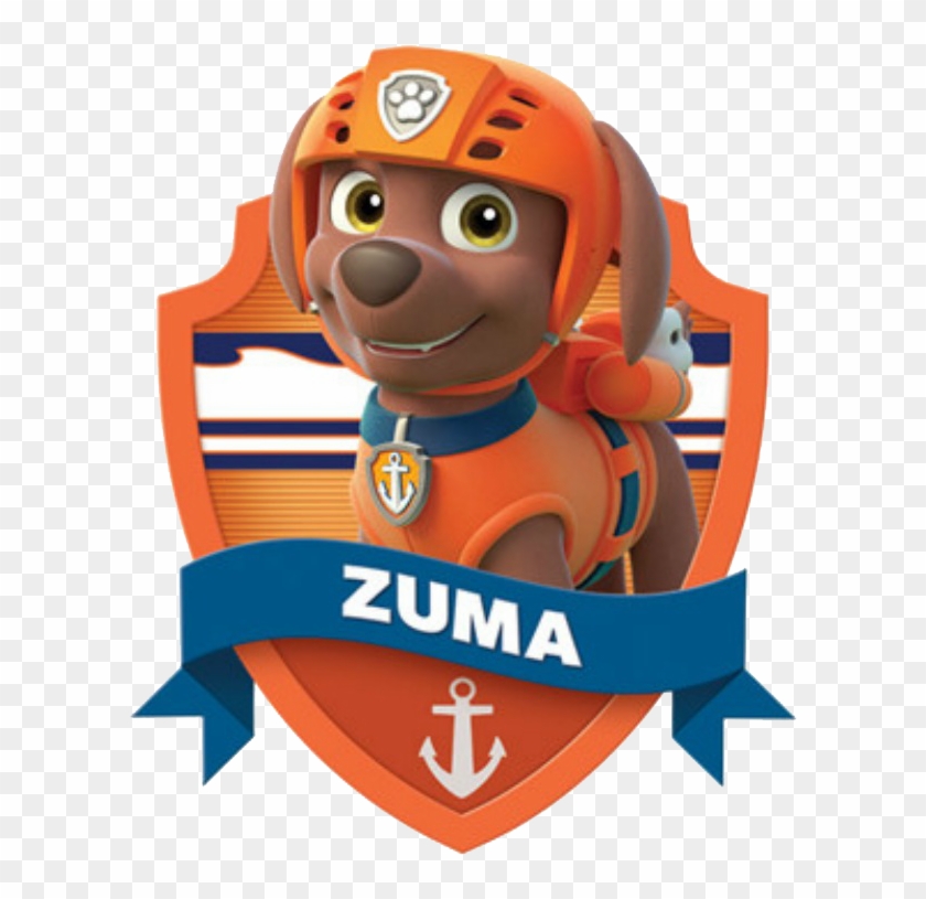 It's Zuma Press 6 To Hear From The Water Pup - Zuma Paw Patrol Logo Clipart #5289921