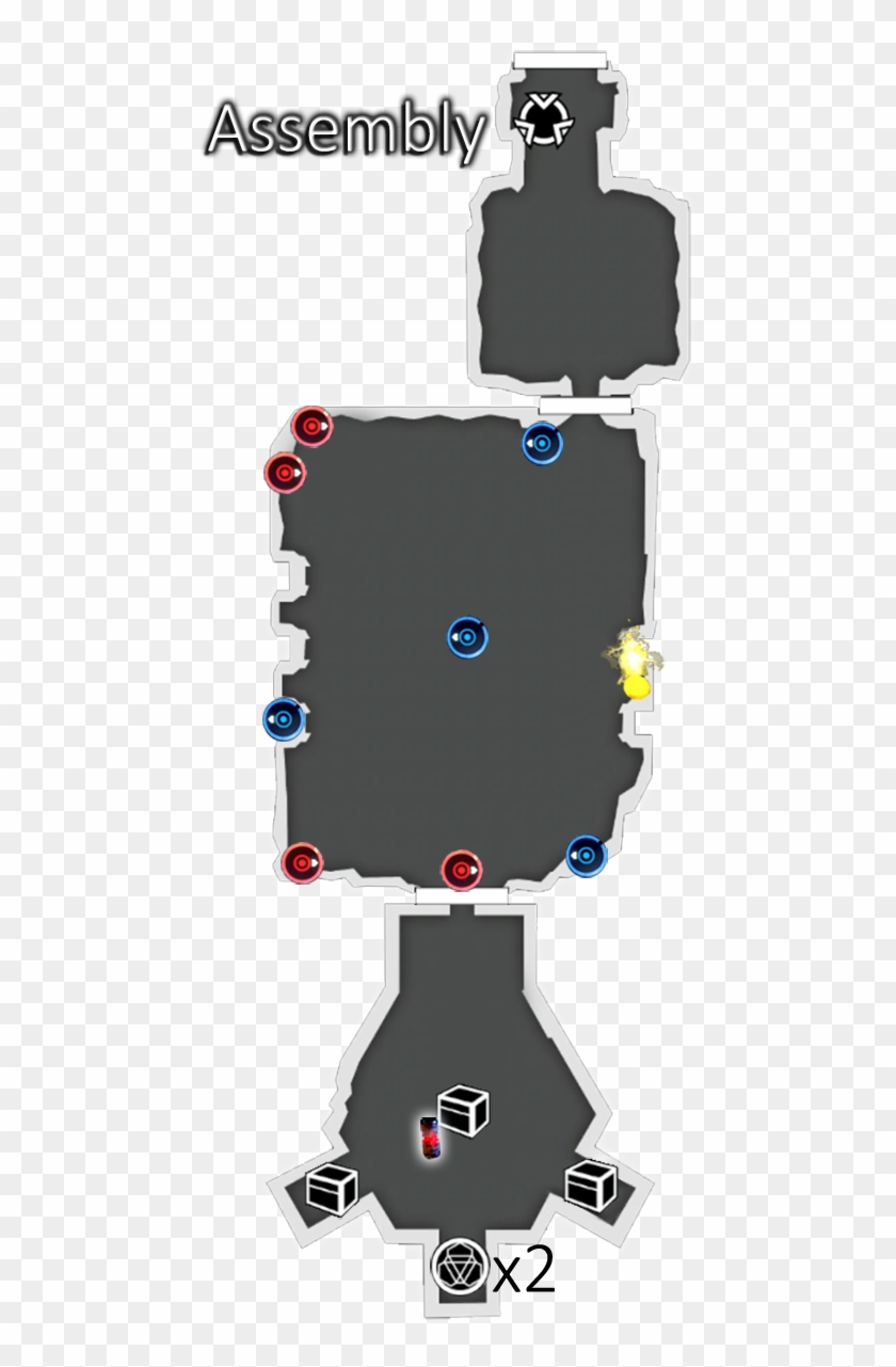 Recore Assembly Map , Png Download - Recore Tyrants Forge Clipart