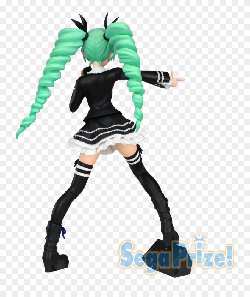 Ruru@moepop - Miku Dark Angel Figure Clipart