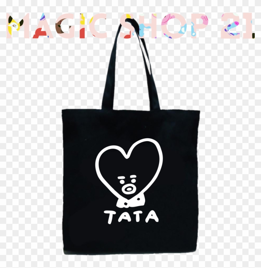 Tote Bag Bt21 - Tote Bag Clipart