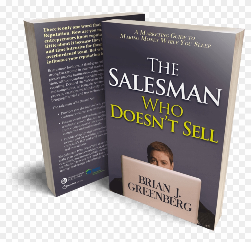 The Salesman Who Doesn't Sell, By Brian Greenberg - Book Cover Clipart #5290739