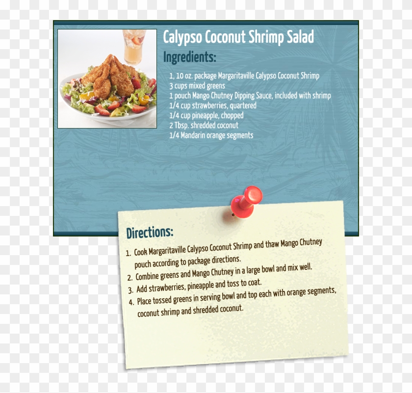 Coconut Shrimp Salad - Tempura Clipart