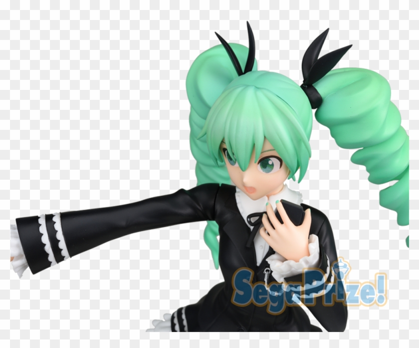 Sega Hatsune Miku Project Diva Arcade Future Tone Figure - Hatsune Miku Dark Angel Figure Clipart