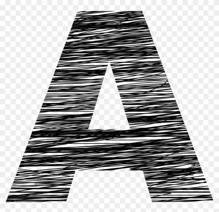 Alphabet Letters Word - Letter A Icon Clipart